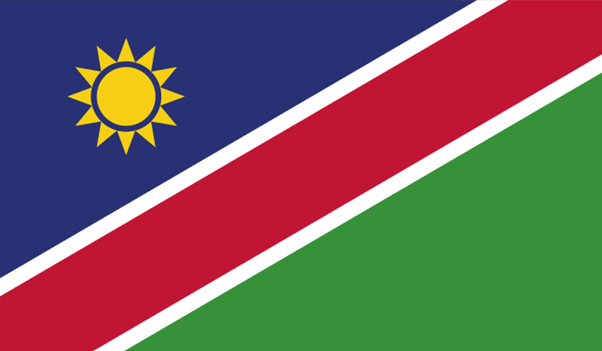 Flag Namibia